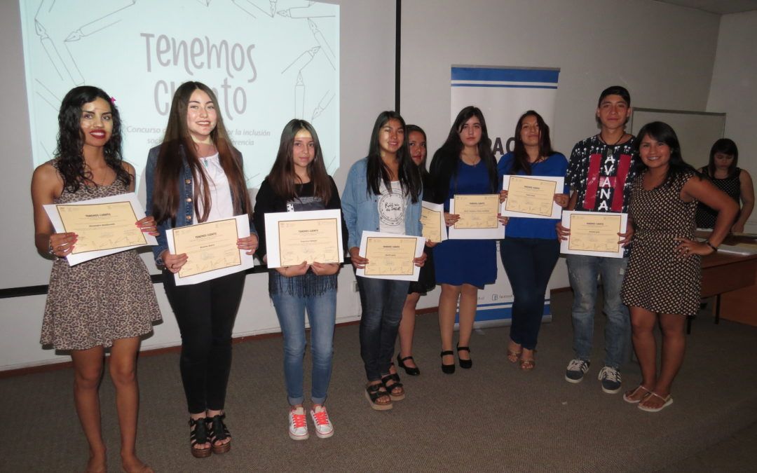 Tercera versión de concurso “Tenemos Cuento” premió a  alumnos PACE, estudiantes y egresados U. de Santiago