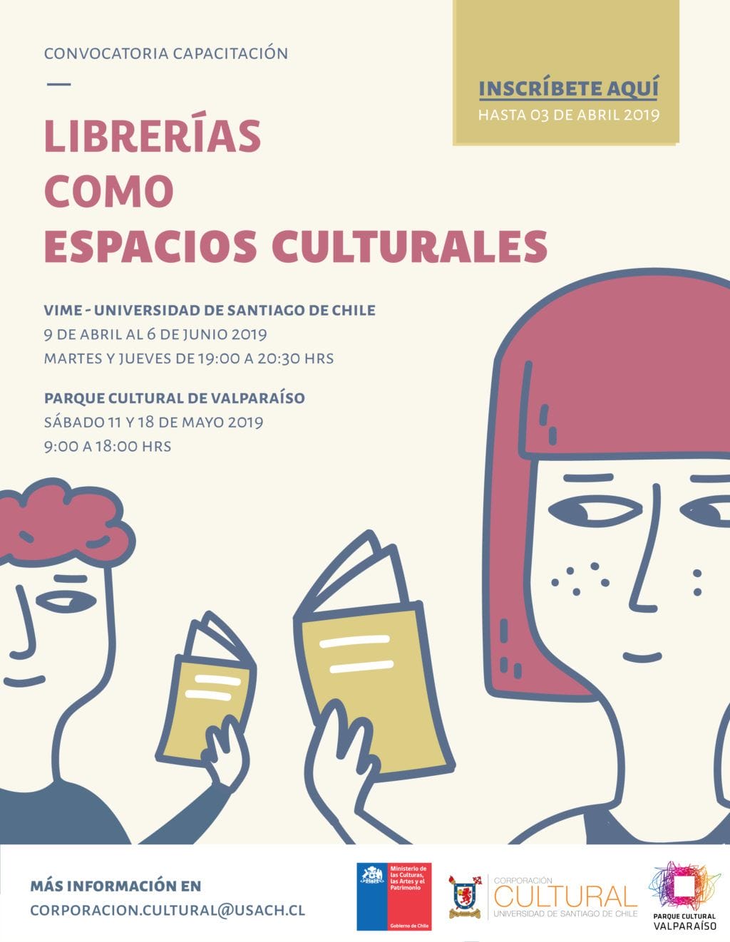 Convocatoria Curso De Capacitaci N Librer As Como Espacios Culturales