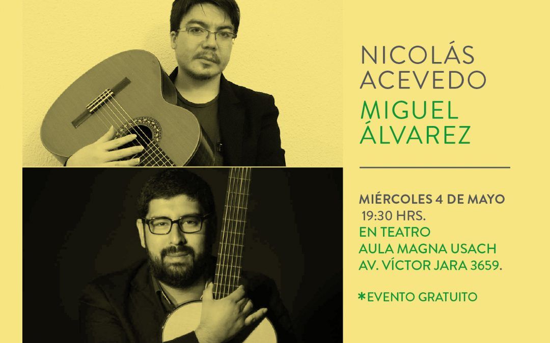Temporada Fundación Guitarra Viva – Nicolás Acevedo y Miguel Álvarez