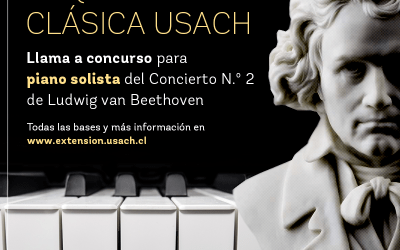 Orquesta Clásica Usach abre concurso para solista del Concierto para piano Nº 2 de Beethoven