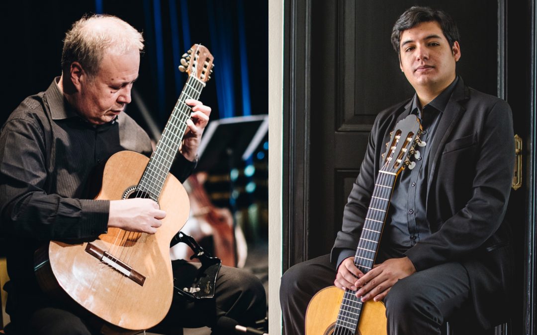 Fundación Guitarra Viva vuelve a la Usach con concierto gratuito de Romilio Orellana y Manuel Macías