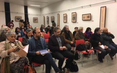 Exposición de dibujos realizados en prisión política por ex estudiante UTE recorre centros culturales