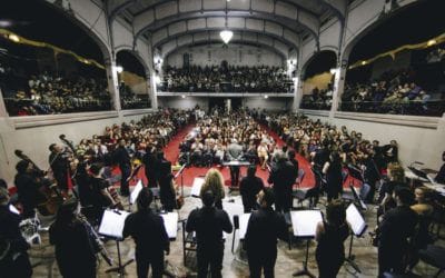 Velada mágica vivió la Orquesta Clásica Usach con musicalización en vivo de “El húsar de la muerte”