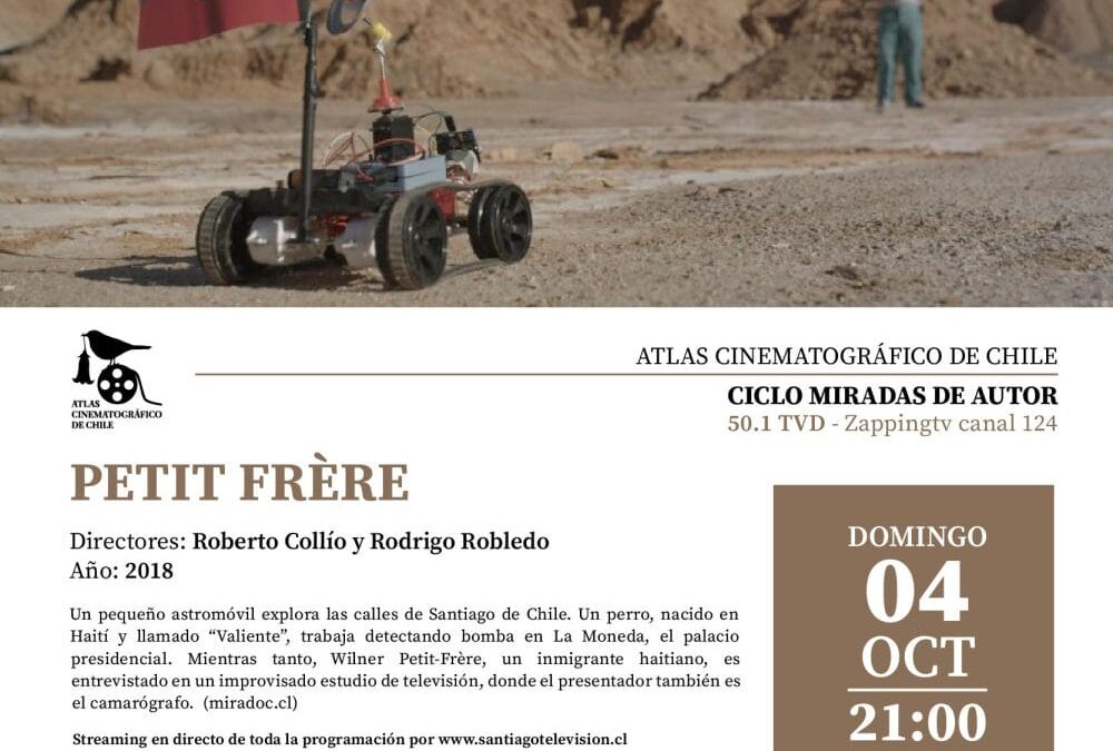 Atlas Cinematográfico de Chile “Petit-Frère” en STGO TV.