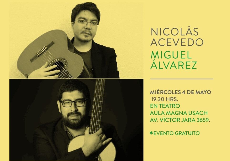 Temporada Fundación Guitarra Viva – Nicolás Acevedo y Miguel Álvarez