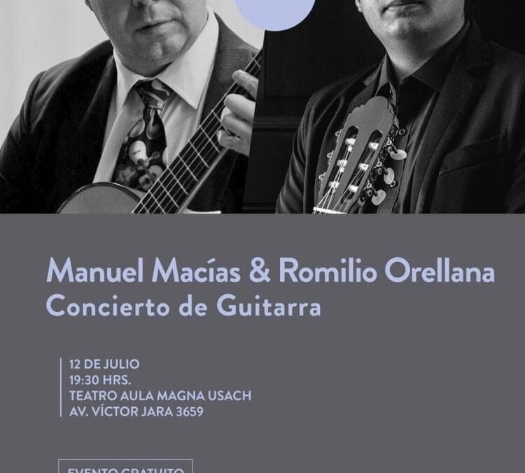 Temporada Fundación Guitarra Viva: Romilio Orellana – Manuel Macías