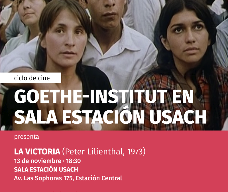 Ciclo de cine Goethe Institut en Sala Estación “La Victoria”