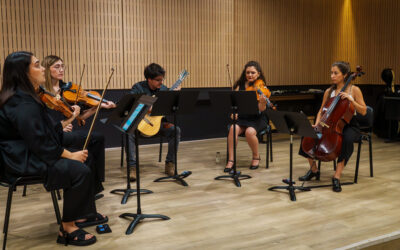 Cuarteto Austral, Nicolás Acevedo y Miguel Álvarez presentan un panorama de música chilena en la Usach